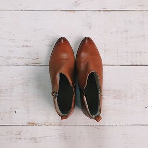 ROOLEE Brown Leather Booties